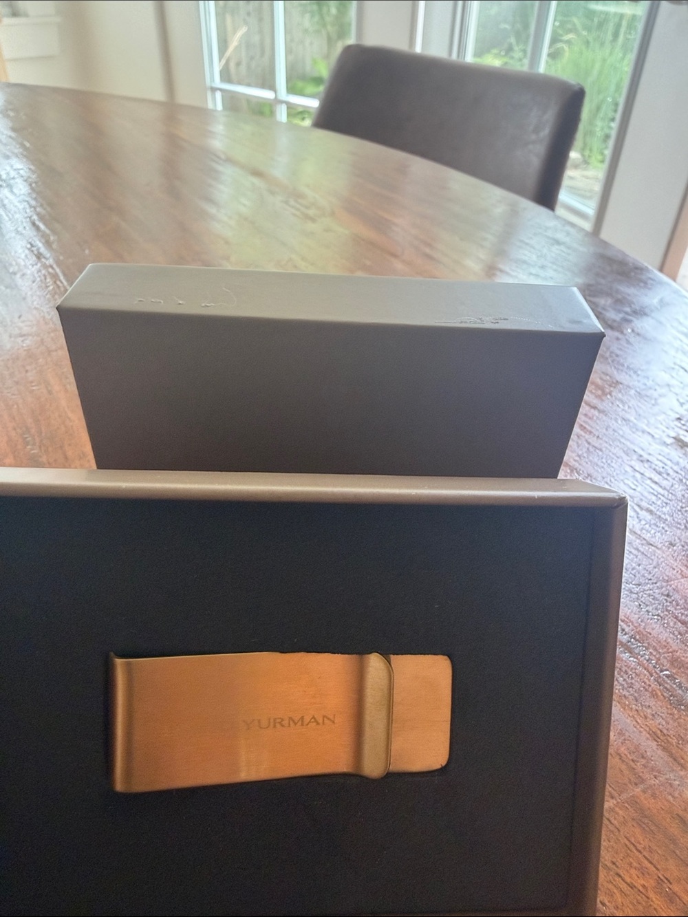 David Yurman Rose Gold Tone Money Clip